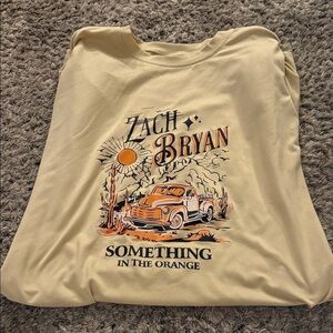 Graphic Tee with Zach Bryan & Vintage Truck Design